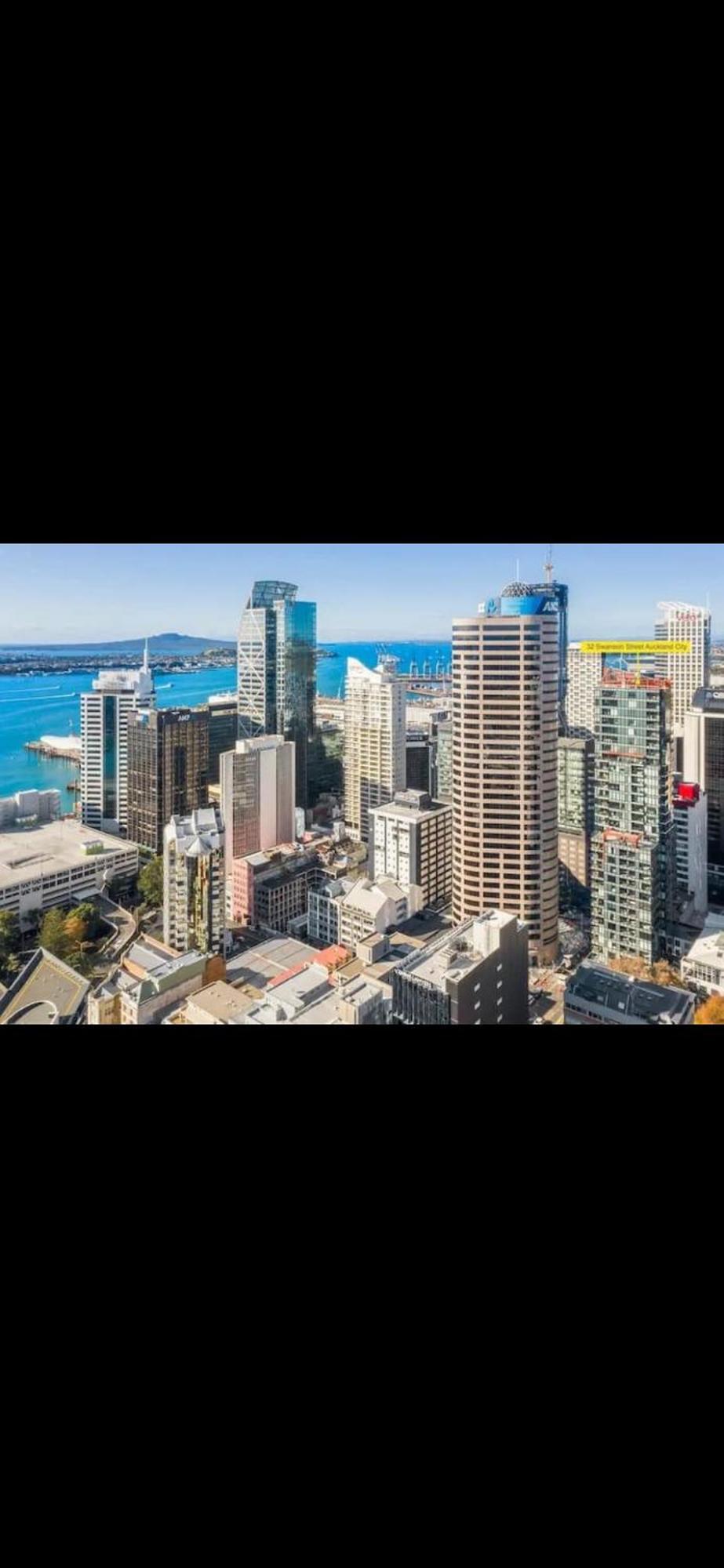天空城景 海景 私人大阳台公寓 Auckland Esterno foto