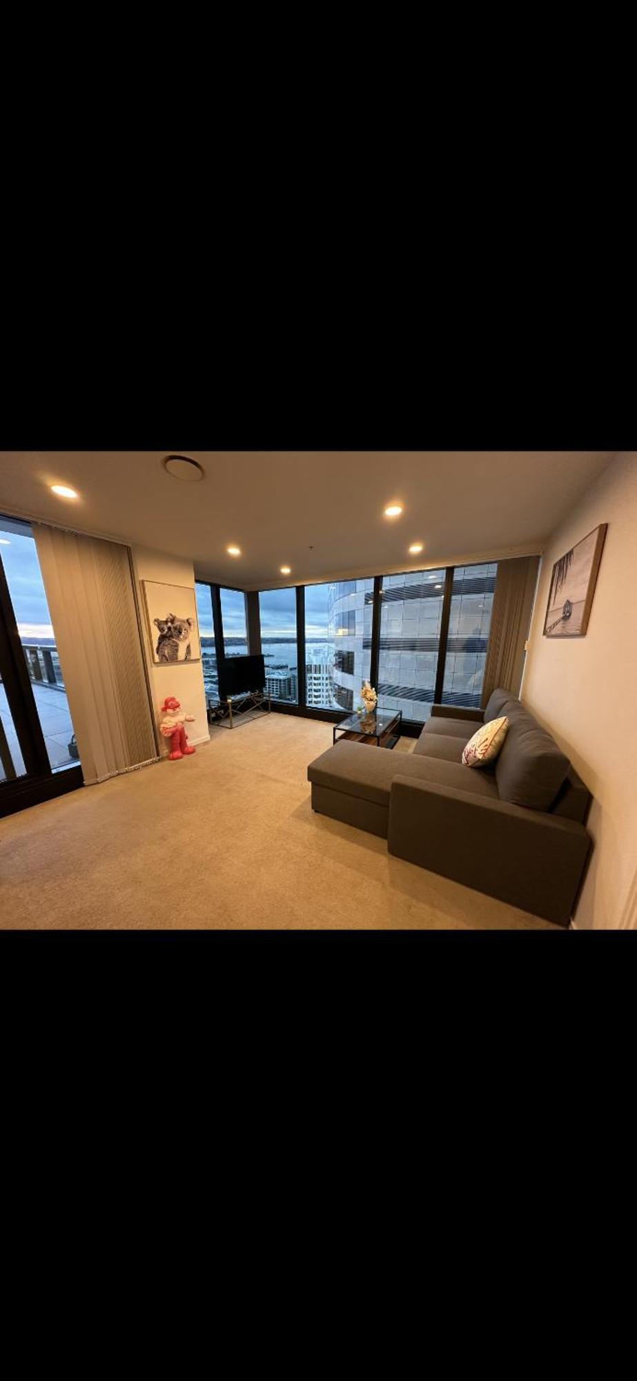 天空城景 海景 私人大阳台公寓 Auckland Esterno foto